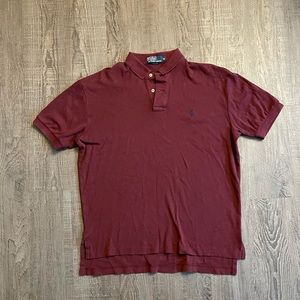 Men’s Burgundy Polo by Ralph Lauren